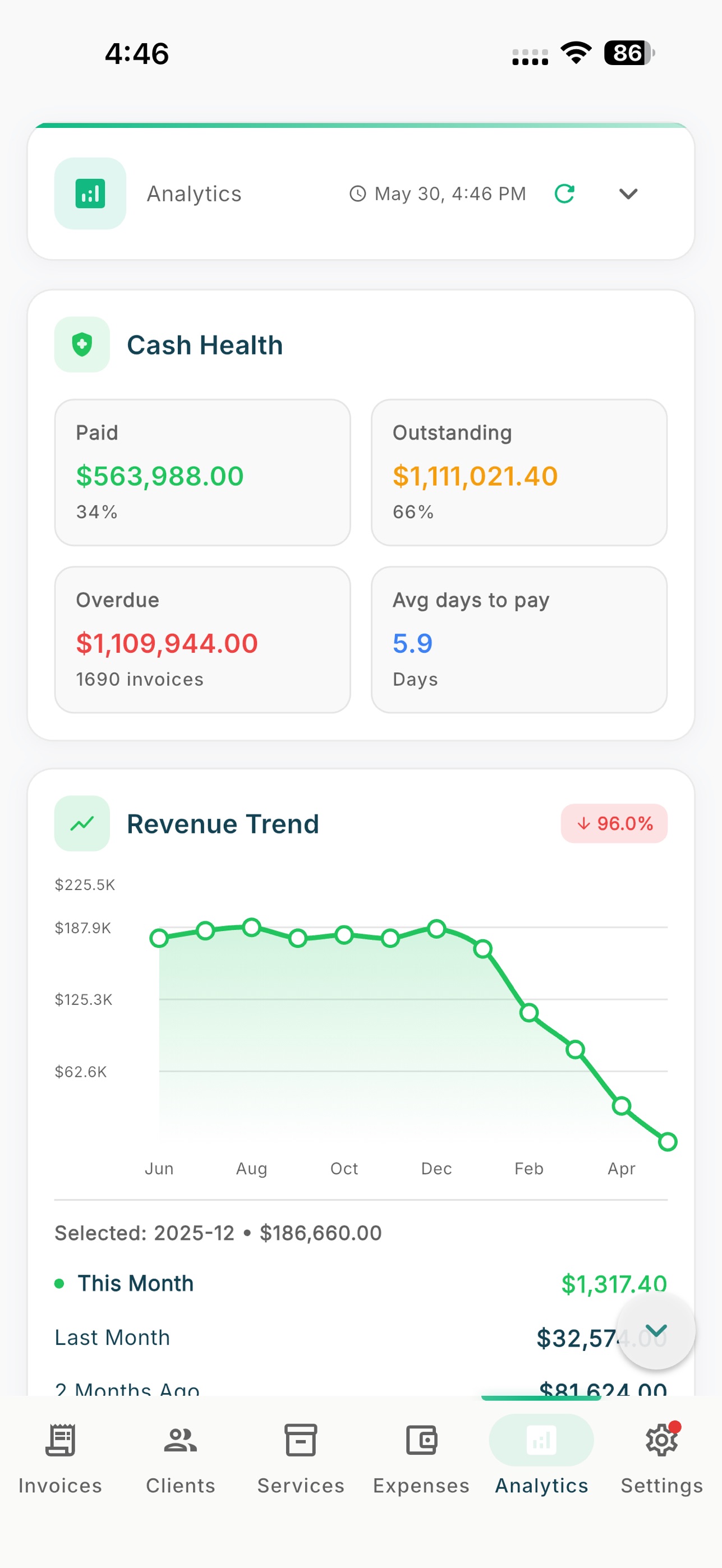 Screenshot 1 of OgreBill