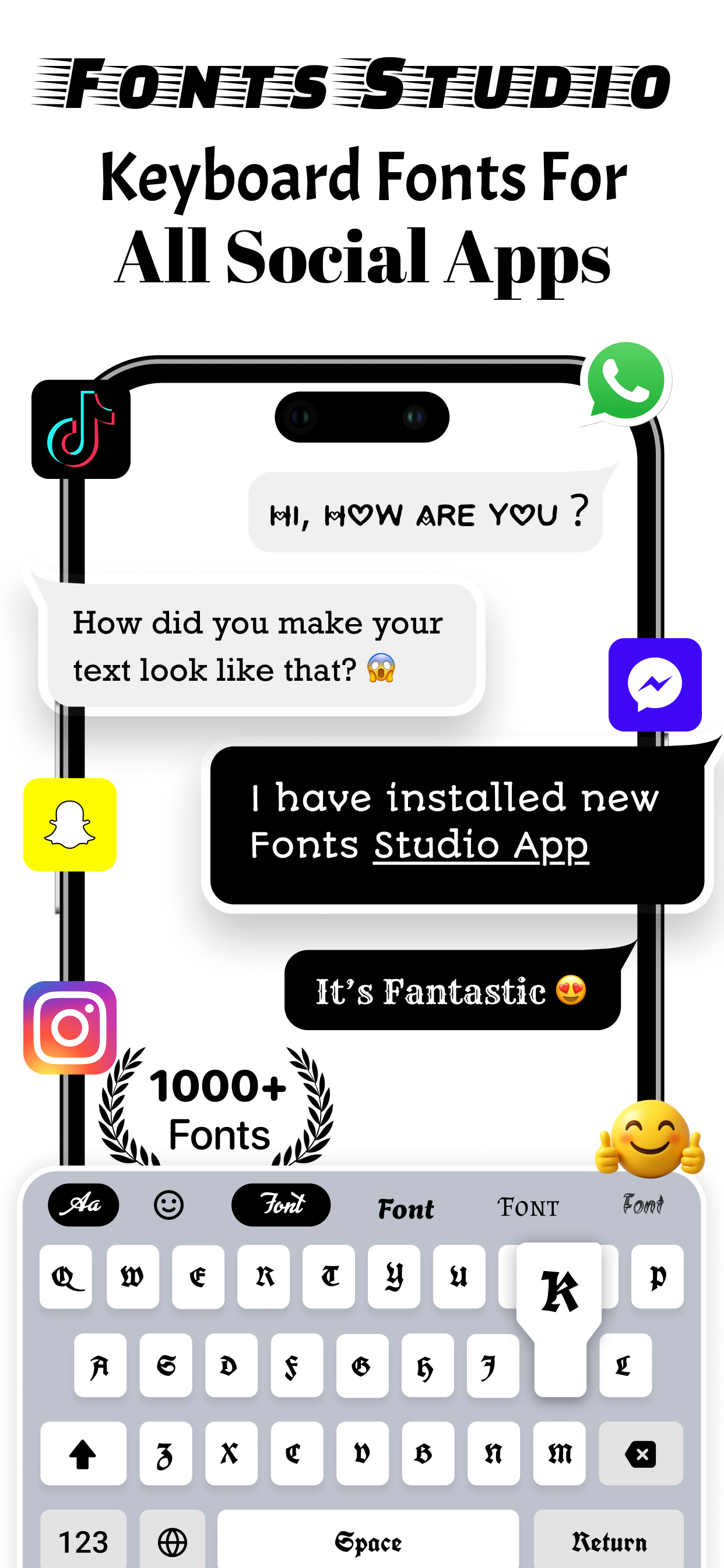 Font Keyboard - Fancy Text Art