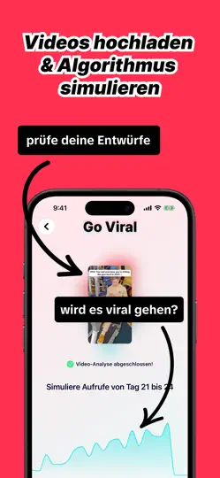 Screenshot von Go Viral: KI-Creator-Assistent auf dem iPhone 1