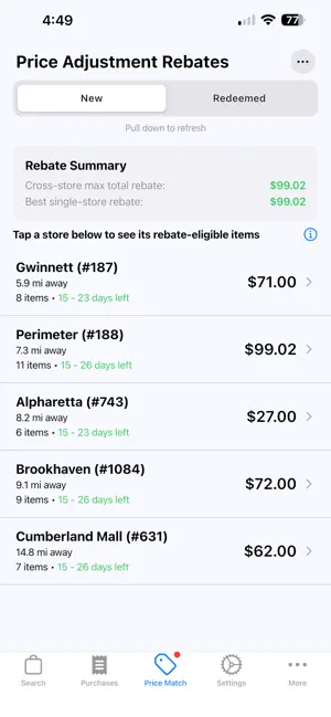 PriceBuddy screenshot 1