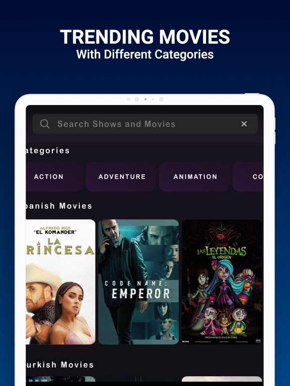 Flixtor Movie,Tv Show & series iPad app afbeelding 1
