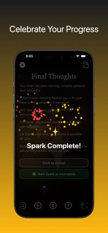Sparked: Daily Habit Coach screenshot