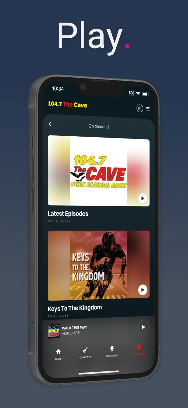 Screenshot #2 pour 104.7 The Cave KKLH