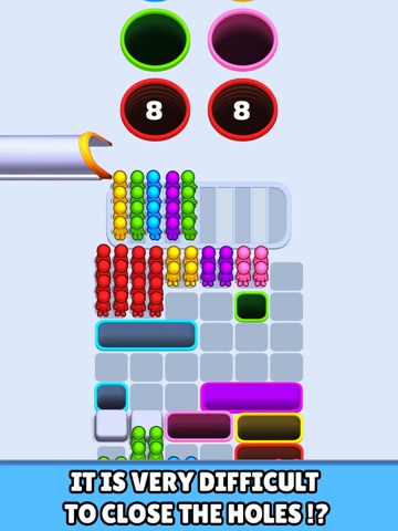 Color Hole Drop iPad screenshot