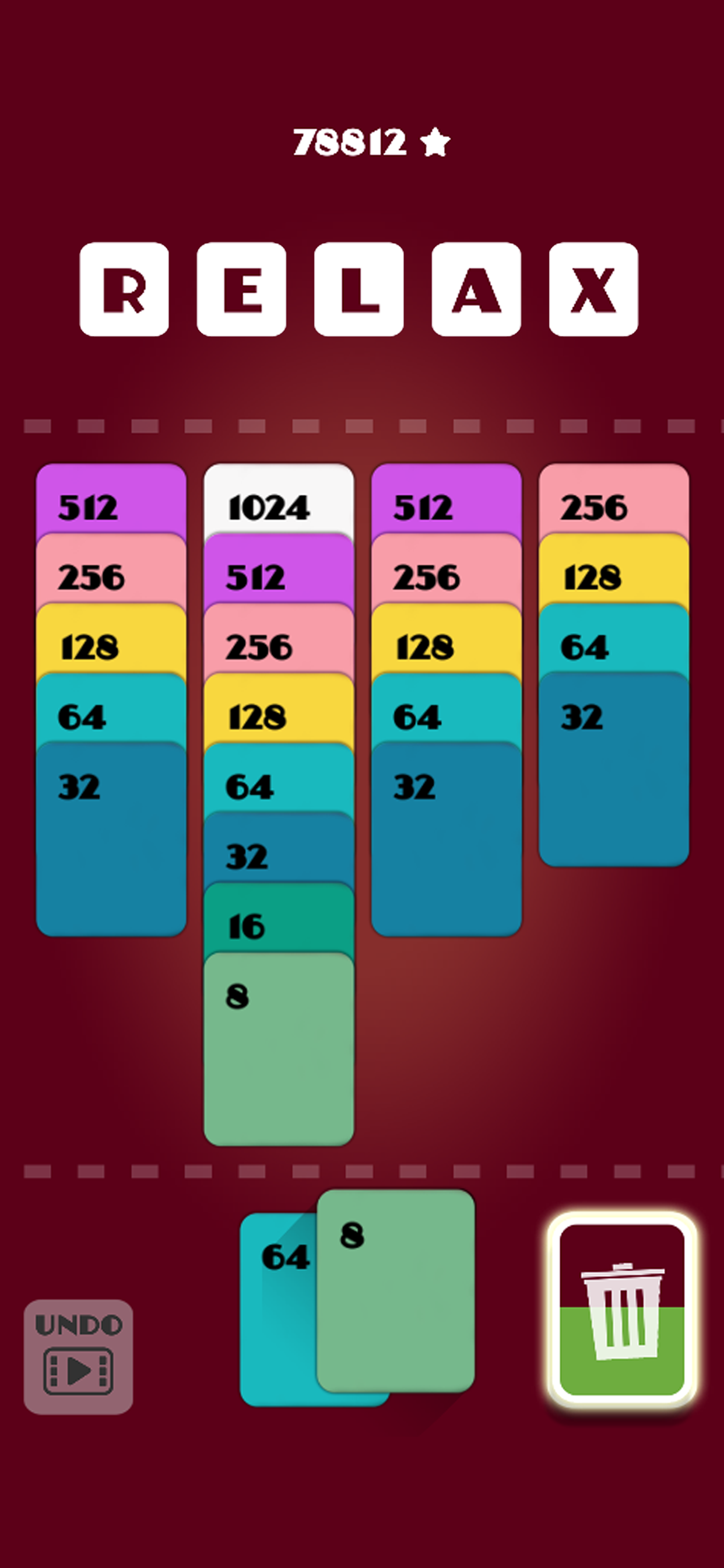 Merge Solitaire - 2048 Puzzle