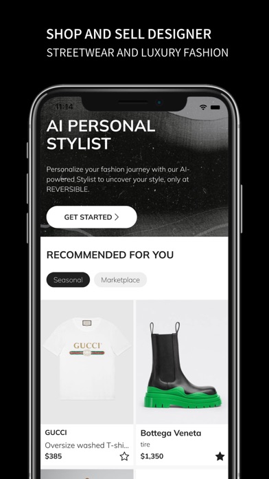 REVERSIBLE - Designer Fashion Screenshot