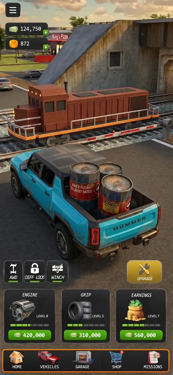 Screenshot #2 pour Offroad King : Montée en côte
