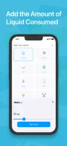 Daily Water Tracker App. screenshot #3 for iPhone