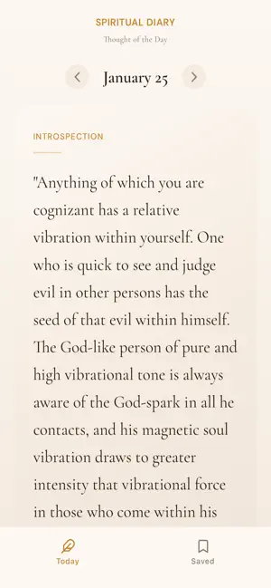Spiritual Thought of the Day screenshot 1