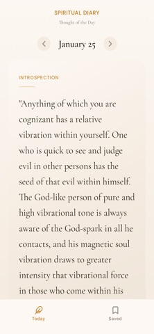 Spiritual Thought of the Day screenshot