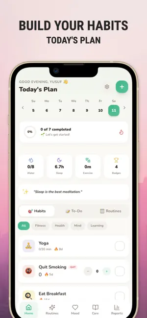 Habit Tracker Daily Routine+ screenshot 1