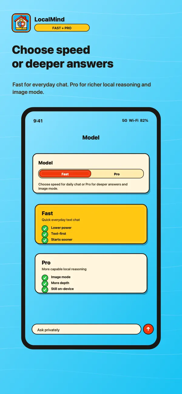 Screenshot #2 pour LocalMind Offline AI