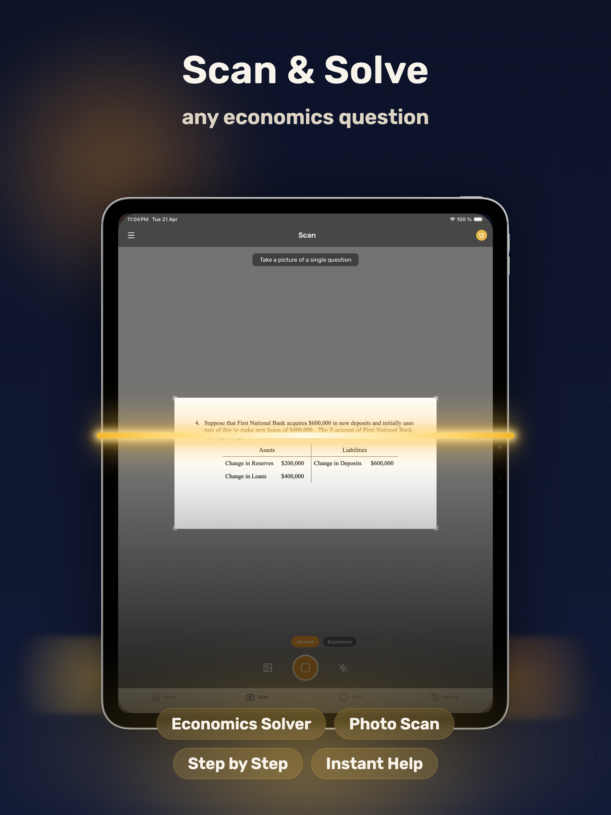 Economics Homework Helper AI