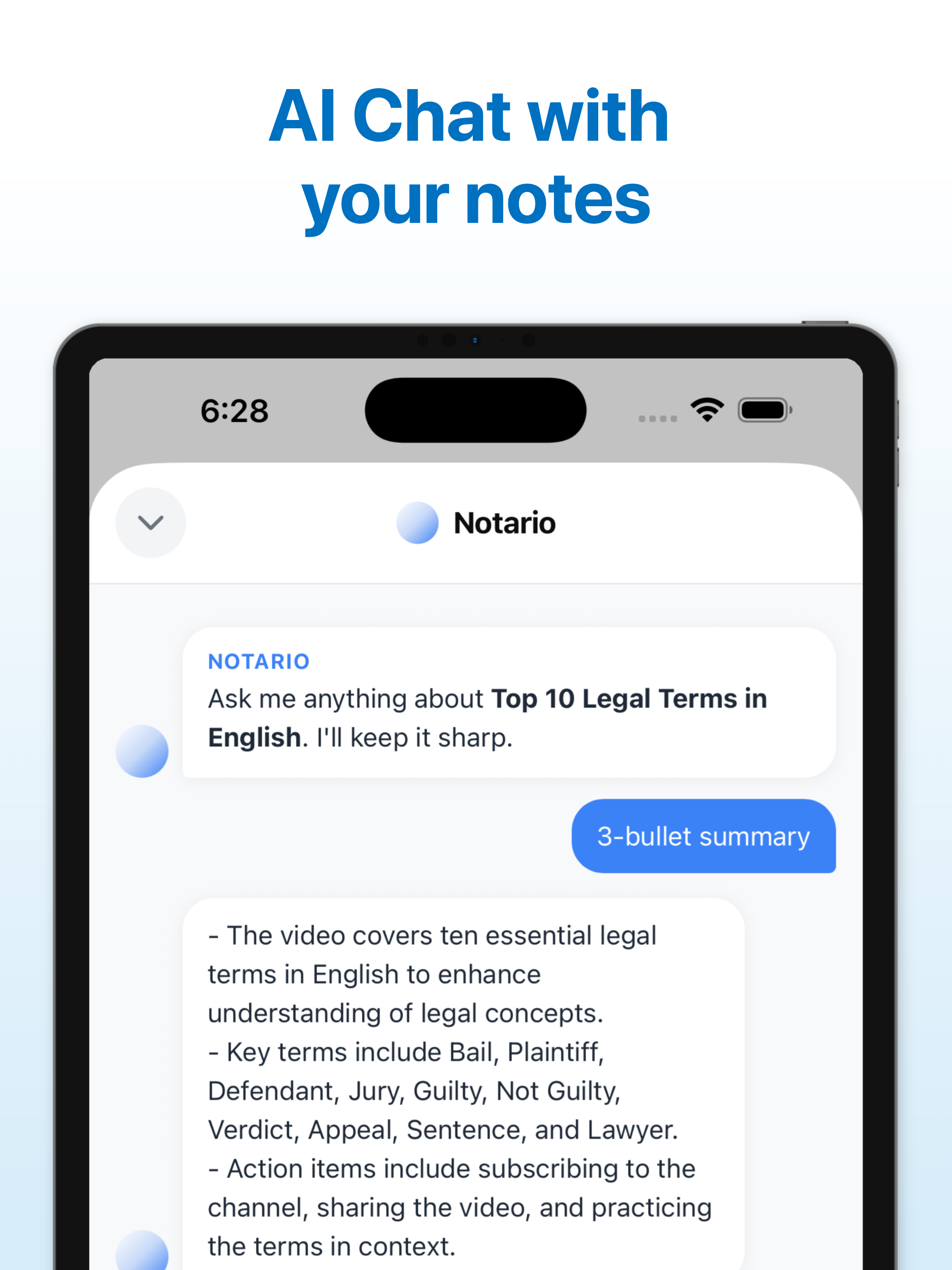 Notario - AI Note Taker