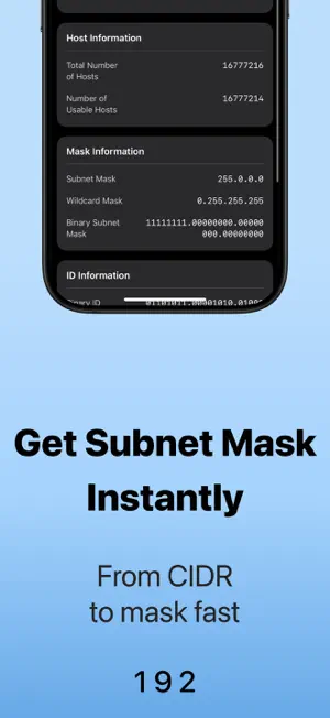 Subnet Calculator 192 screenshot 3