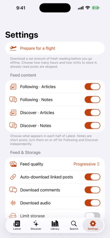 Stacks: Offline Reader screenshot