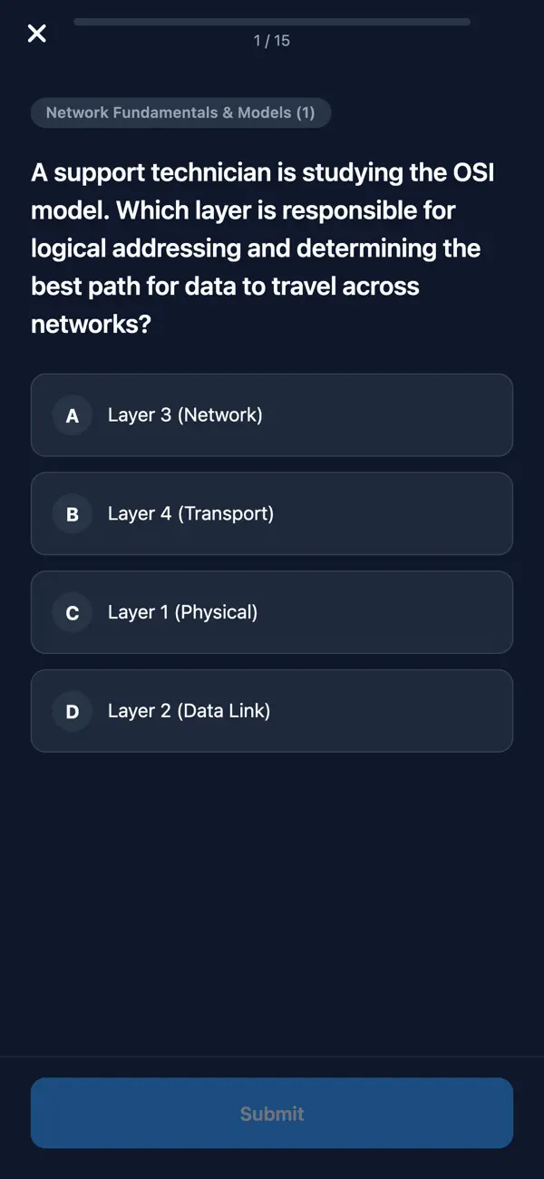 Screenshot #3 pour CCST Networking Exam Prep