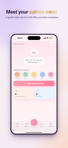 Innerly：AI 日记与心情 screenshot