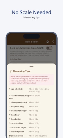 Bake Scaler Screenshot 8 of 10