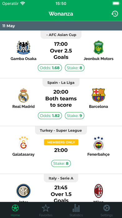 Wonanza - Sports Betting Tips Screenshot