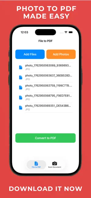 Convert To PDF: Scanner to PDF screenshot 1