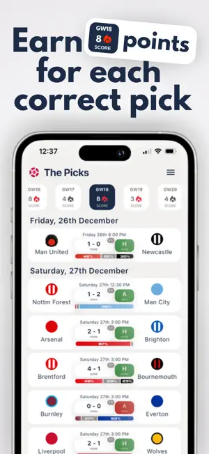 The Picks: Prem League 26/27 screenshot 2