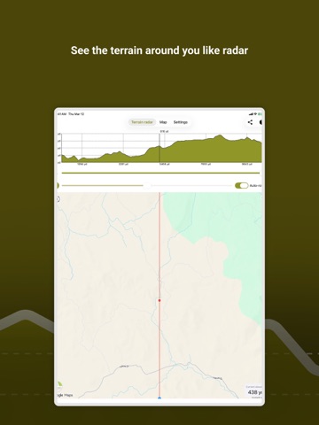 Terrain Radar iPad screenshot