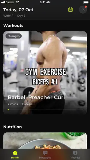 Trainer Tre Fitness screenshot 2