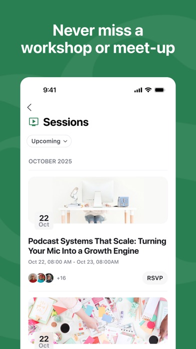 coCreator Society iPhone screenshot 3 - Social Networking app