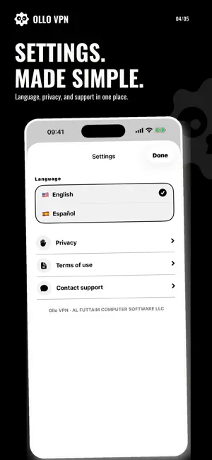 Ollo VPN — Private & Secure screenshot 4