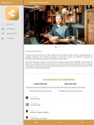 PodiumVIP iPad screenshot