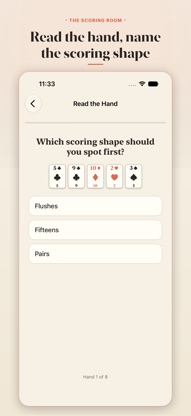 Cribbage Trainer: Count & Peg screenshot 2