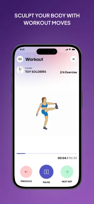 Fitto: Home Workout screenshot 4