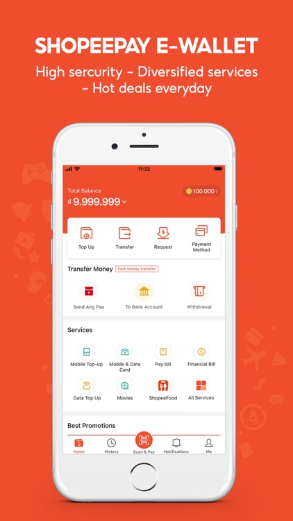 ShopeePay - Vô vàn dịch vụ