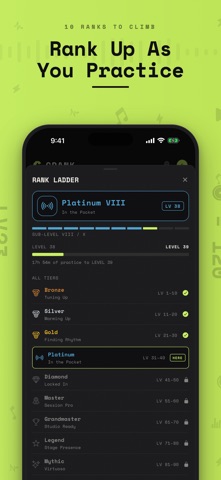 Crank. Music Practice Tracker Screenshot 5 of 6