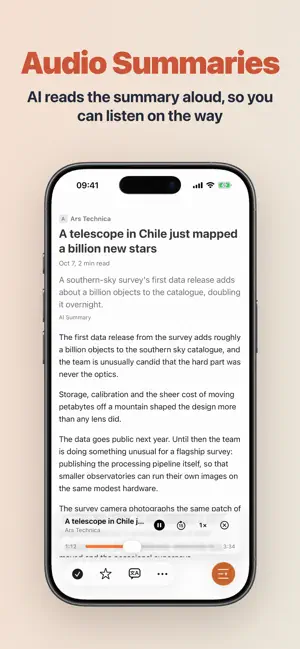 PoweReader-AI RSS Reader screenshot 4