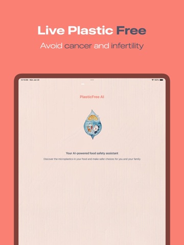 Microplastic Free: Scanner iPad screenshot