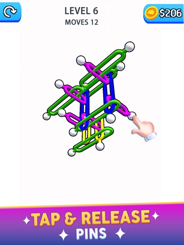 Screw Pin Away: 3D Tap Puzzle