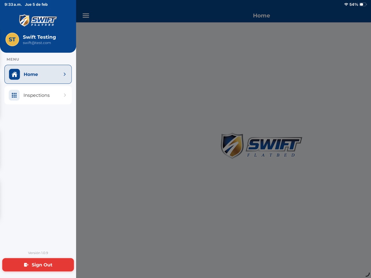 iPad screenshot