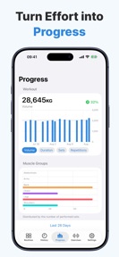 Gym Progress Tracker: Liftlog+ screenshot