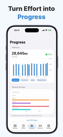 Gym Progress Tracker: Liftlog+ Screenshot 6 of 9
