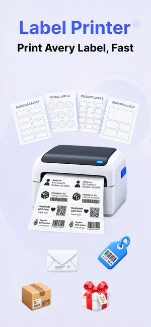Label Printer: Address Sticker screenshot 1