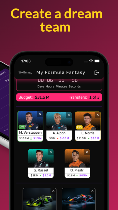 My Formula Fantasy Screenshot