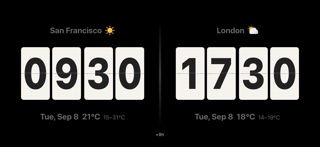 Dual Flip Clock Screenshot 4 of 6