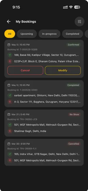 Trevel Mobility iPhone screenshot 6