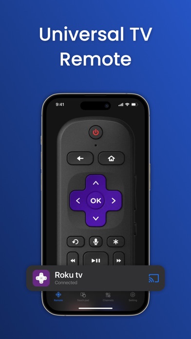 Universal TV Remote App Screenshot