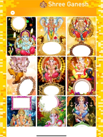 Ganesh Frame Art - Lord Ganesh iPad screenshot
