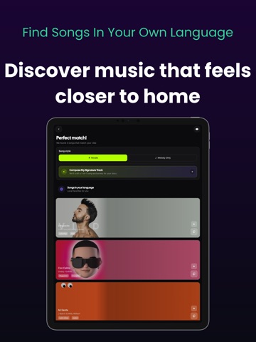 Story Music iPad screenshot