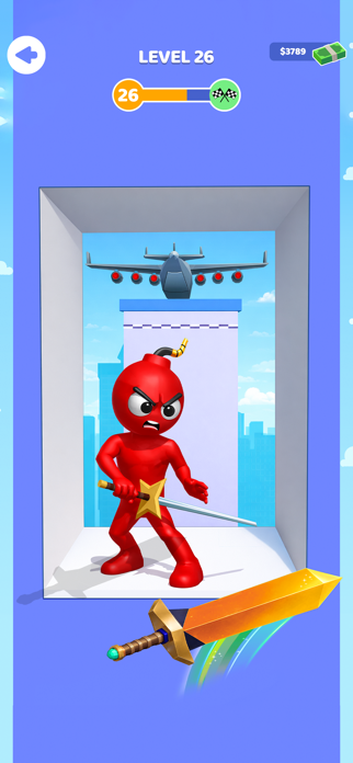 Crazy Sword Runner: Slash Rush Screenshot 4 of 8