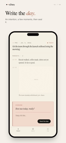 sDiary Screenshot 1 of 8